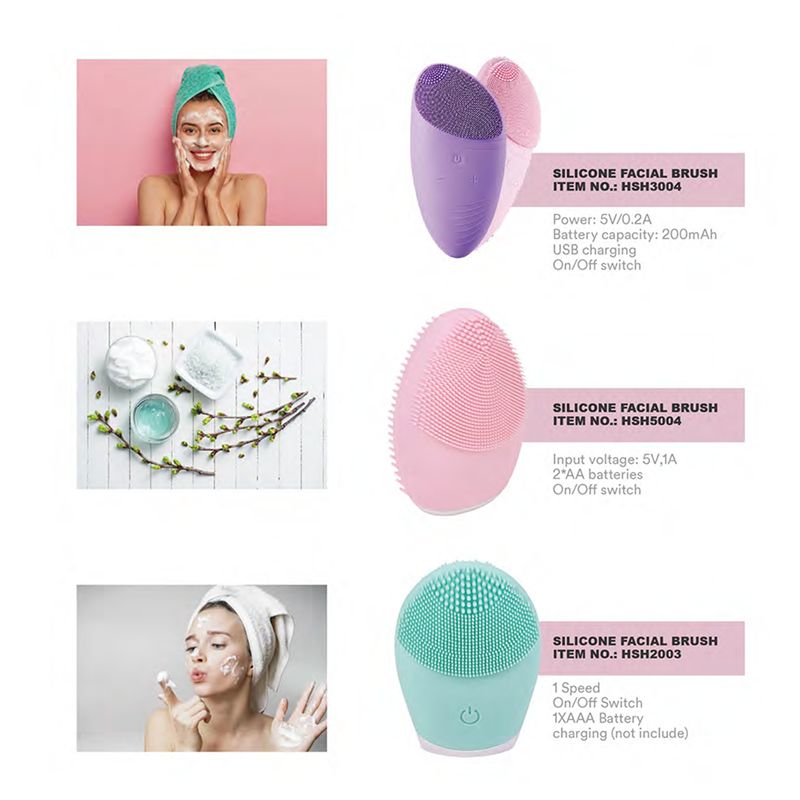 Silicone Facial Cleansing Brush