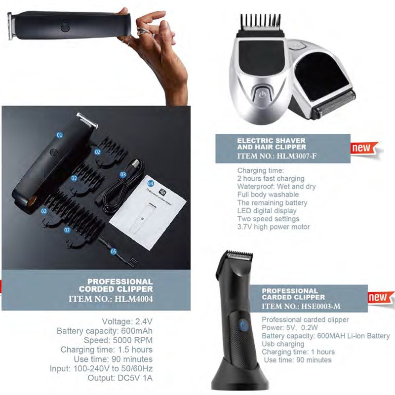 Professional Electric Hair Clipper