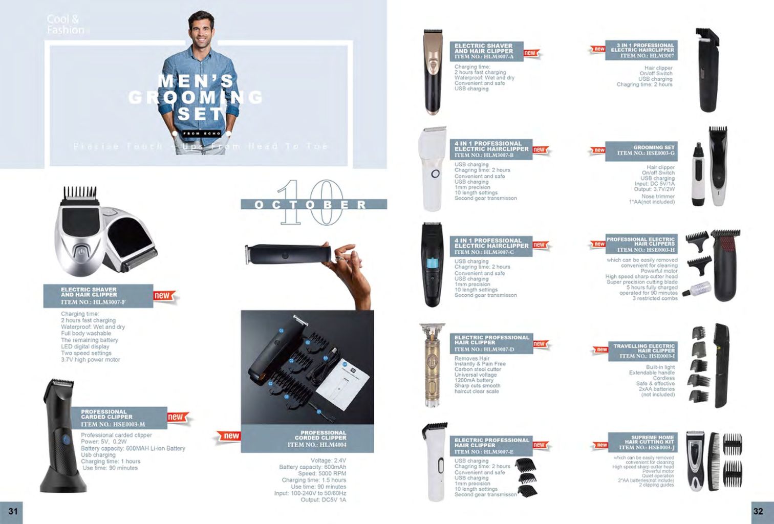 Professional Electric Hair Clipper 3