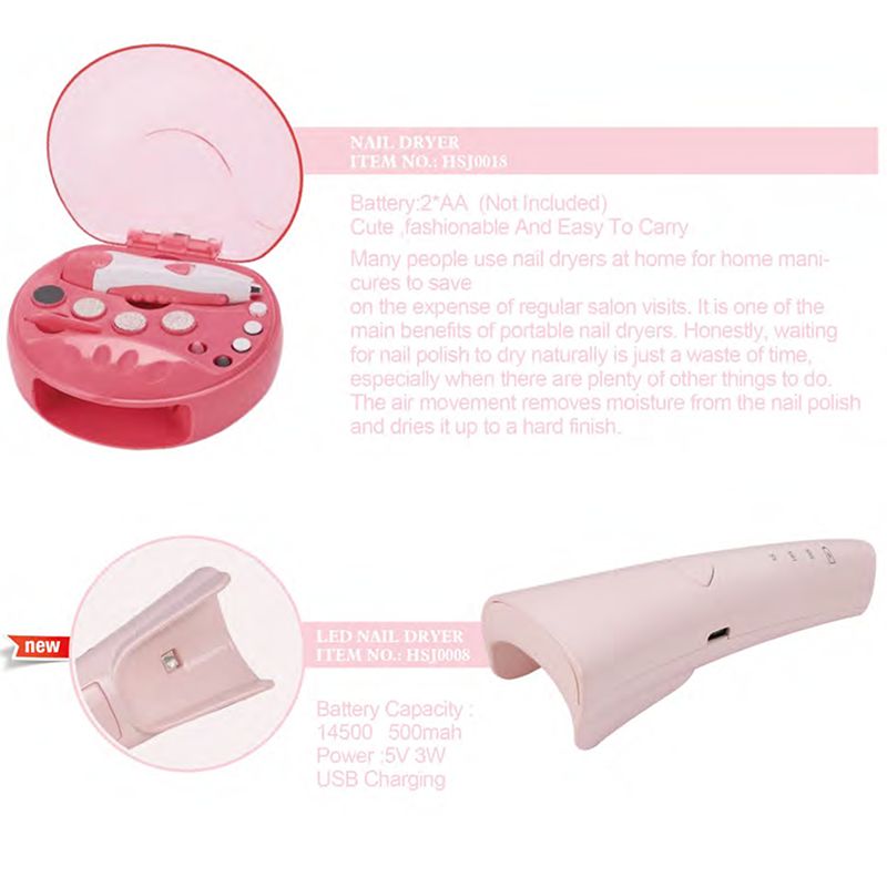 Cute Portable Nail Dryer