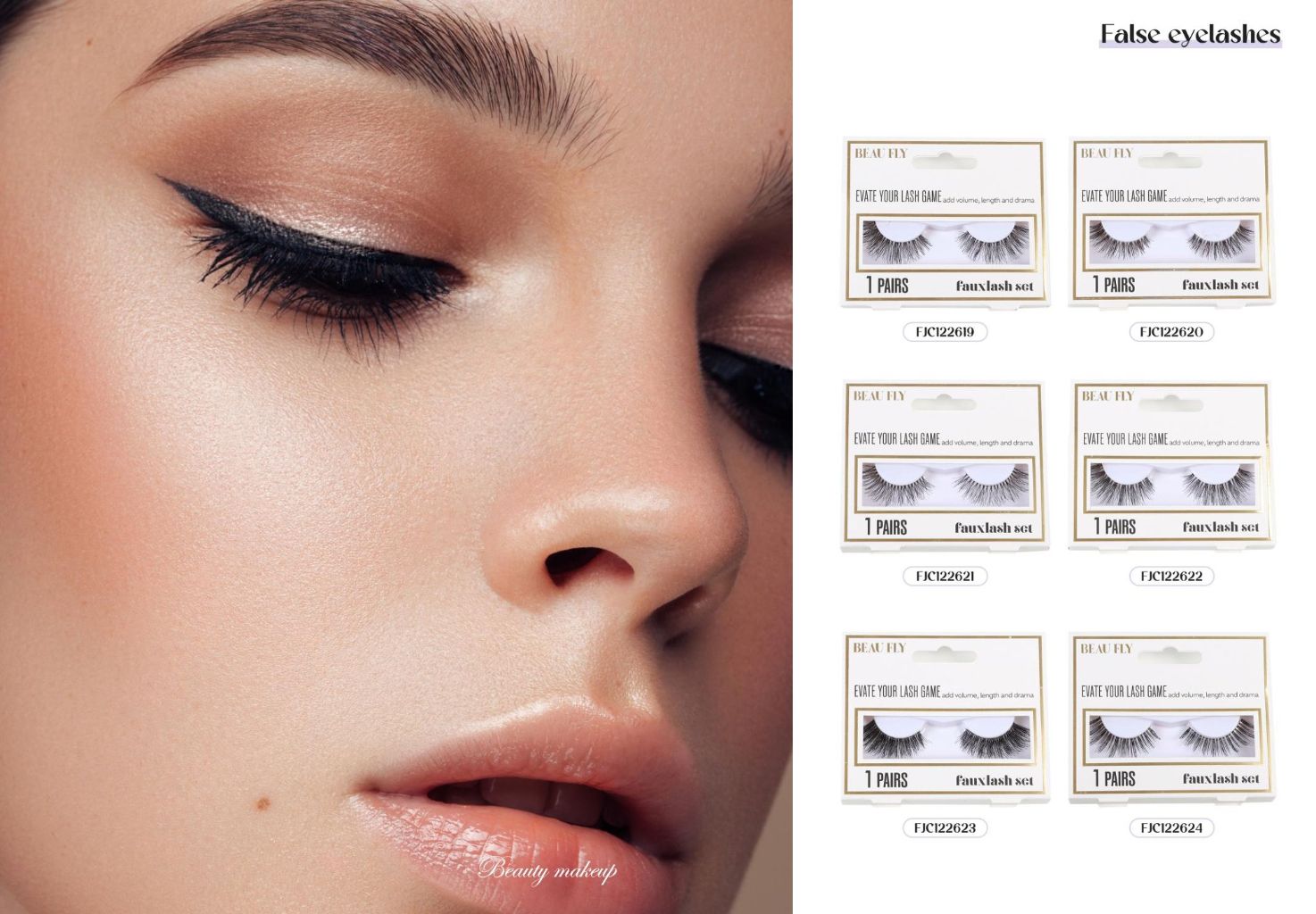 Natural Curl False Eyelashes 2