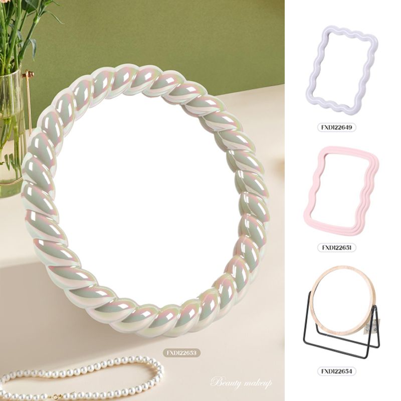 Fashion Rotating Frame Mirror