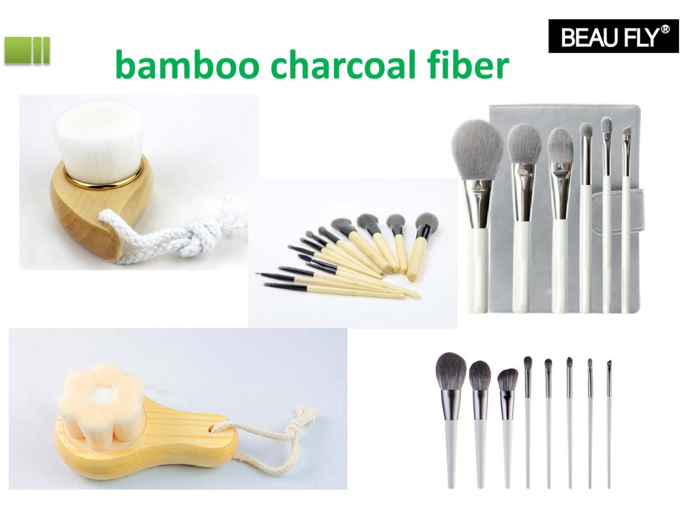 Natural Wooden Makeup Brush 2