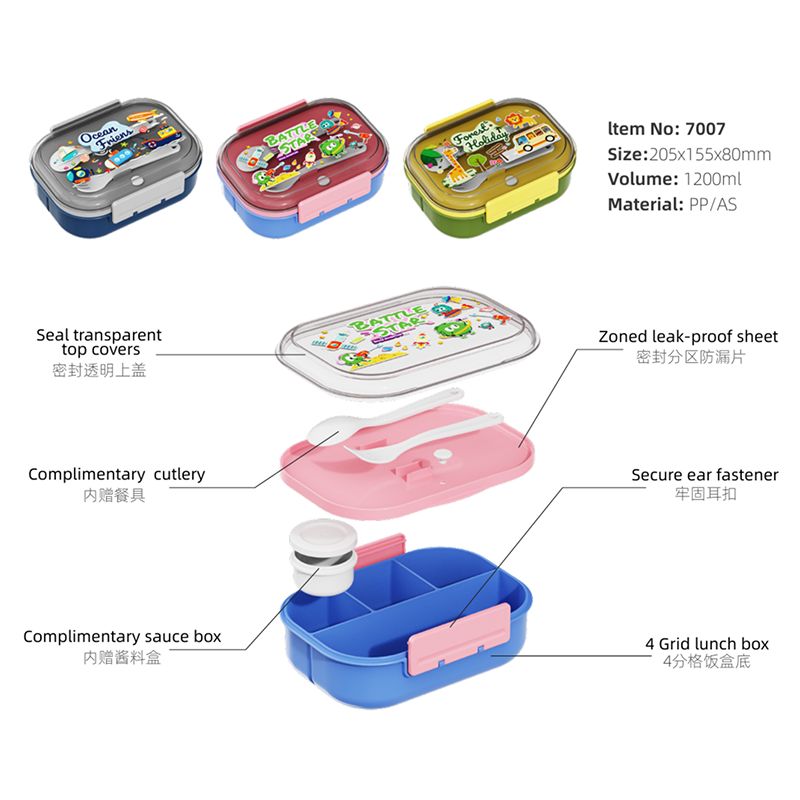 Multi-functional Sealed Bento Box