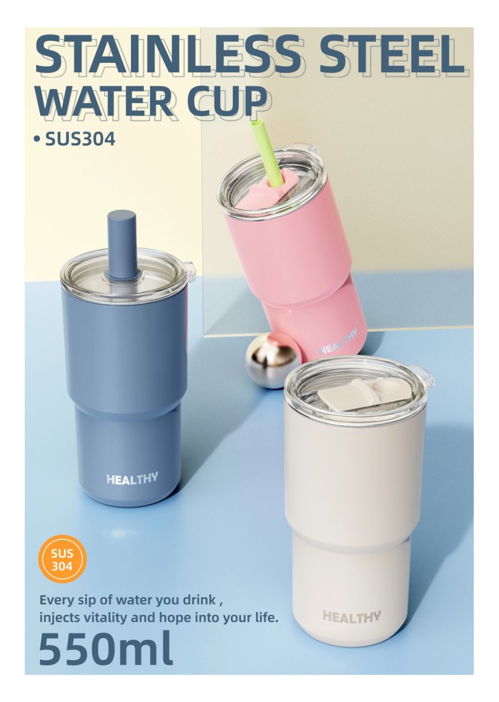 Multi-functional Leak-proof Water Bottle 5