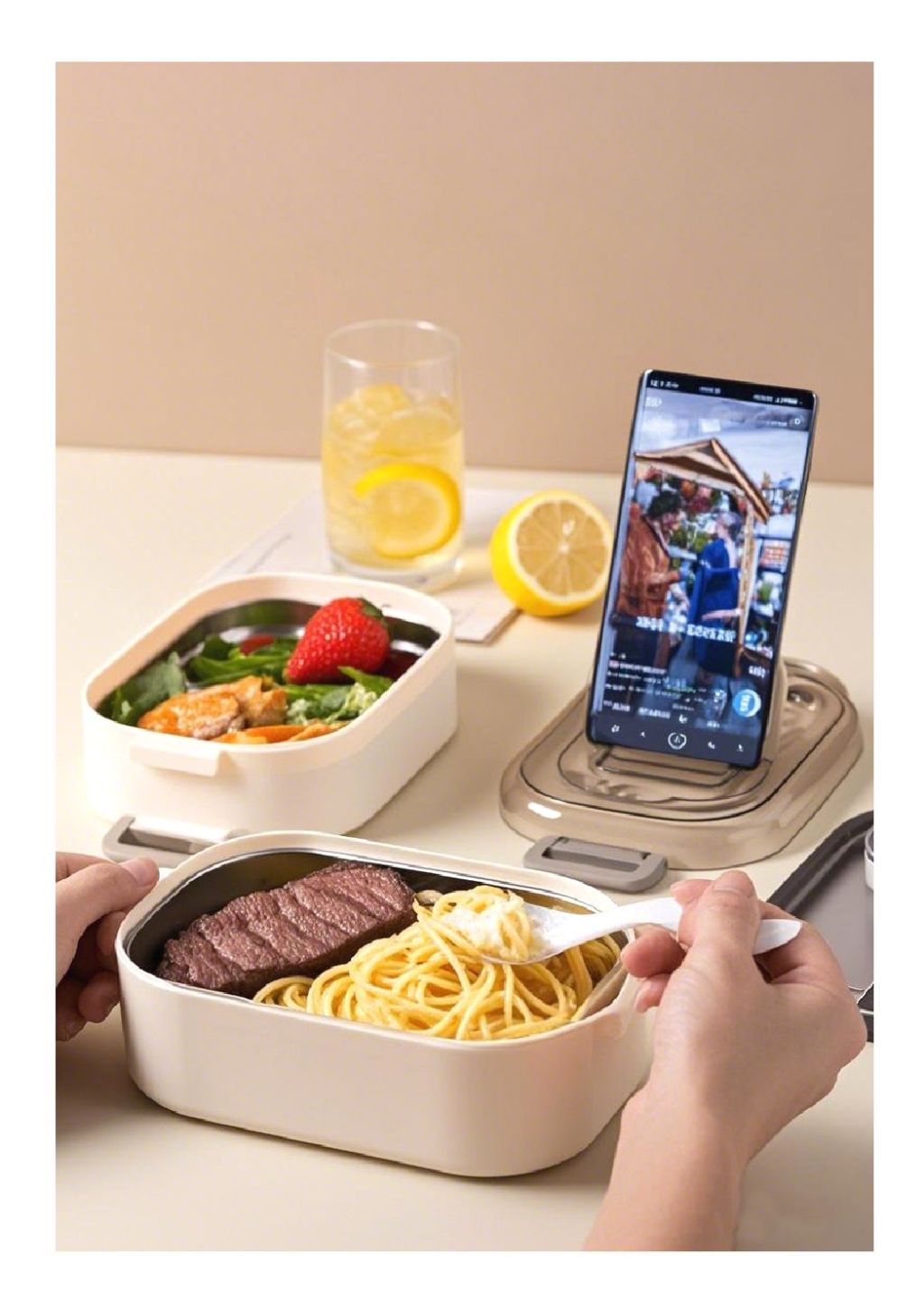 Multi-functional Divided Bento Box 10