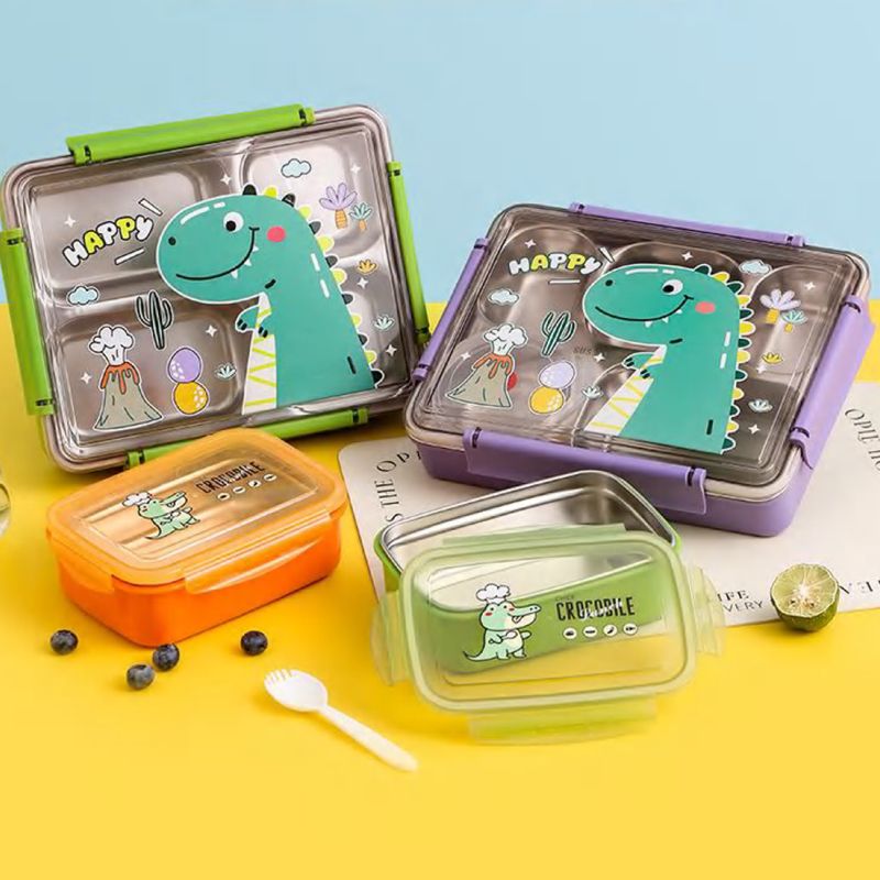 Cute Dinosaur Bento Box