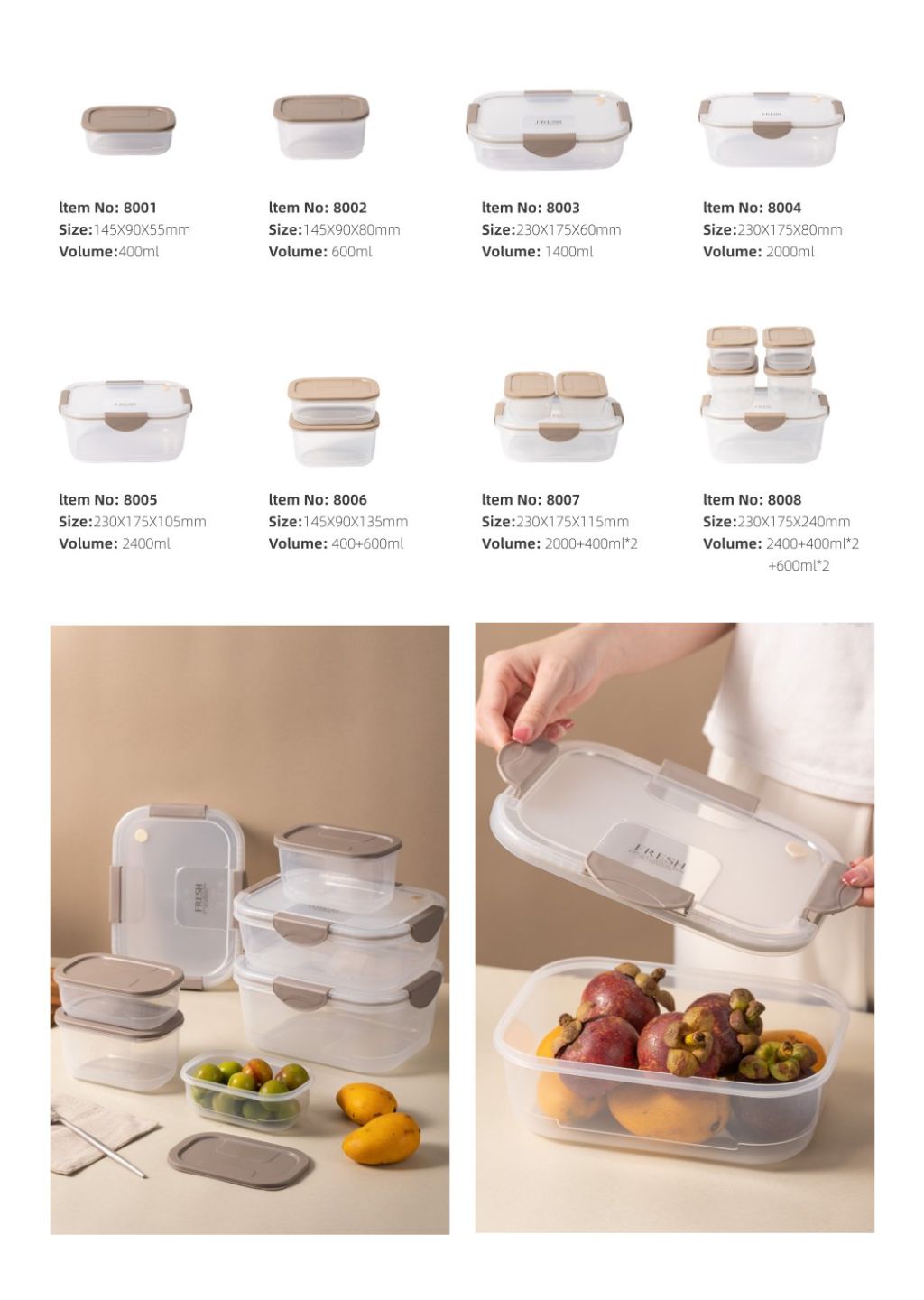 Multi-functional Fresh-keeping Box Set 3