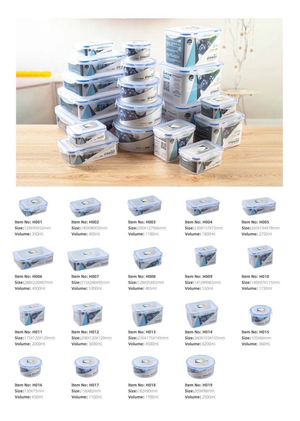 Multi-functional Fresh-keeping Box Set 4