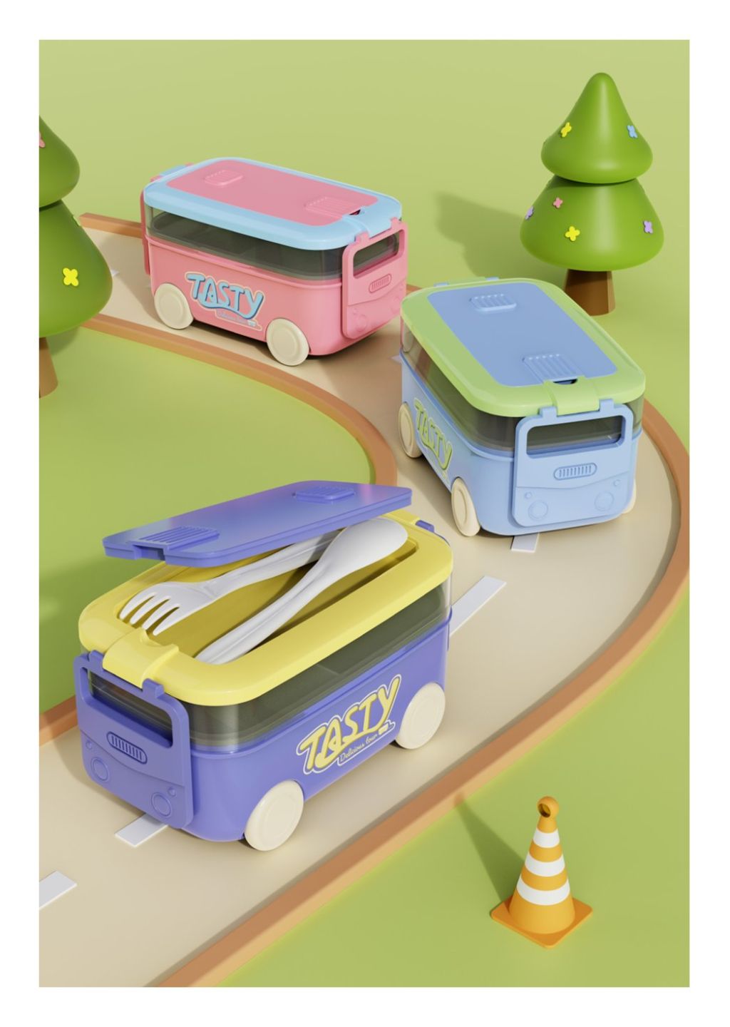 Multi-functional Children's Bento Box 3