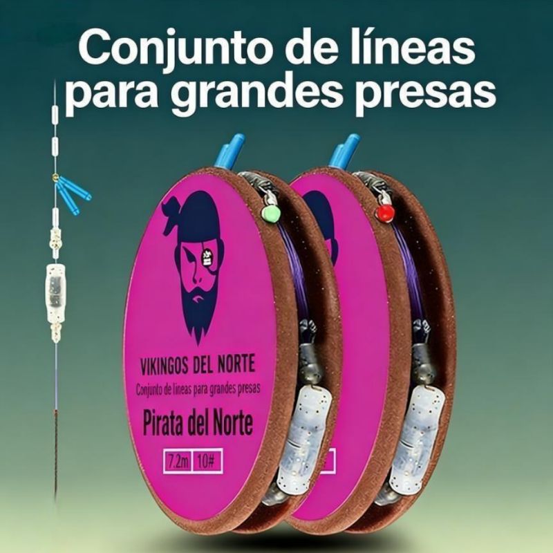 Buccaneer Long-Cast Sea Fishing Ready-Made Rig (with Sinkers)