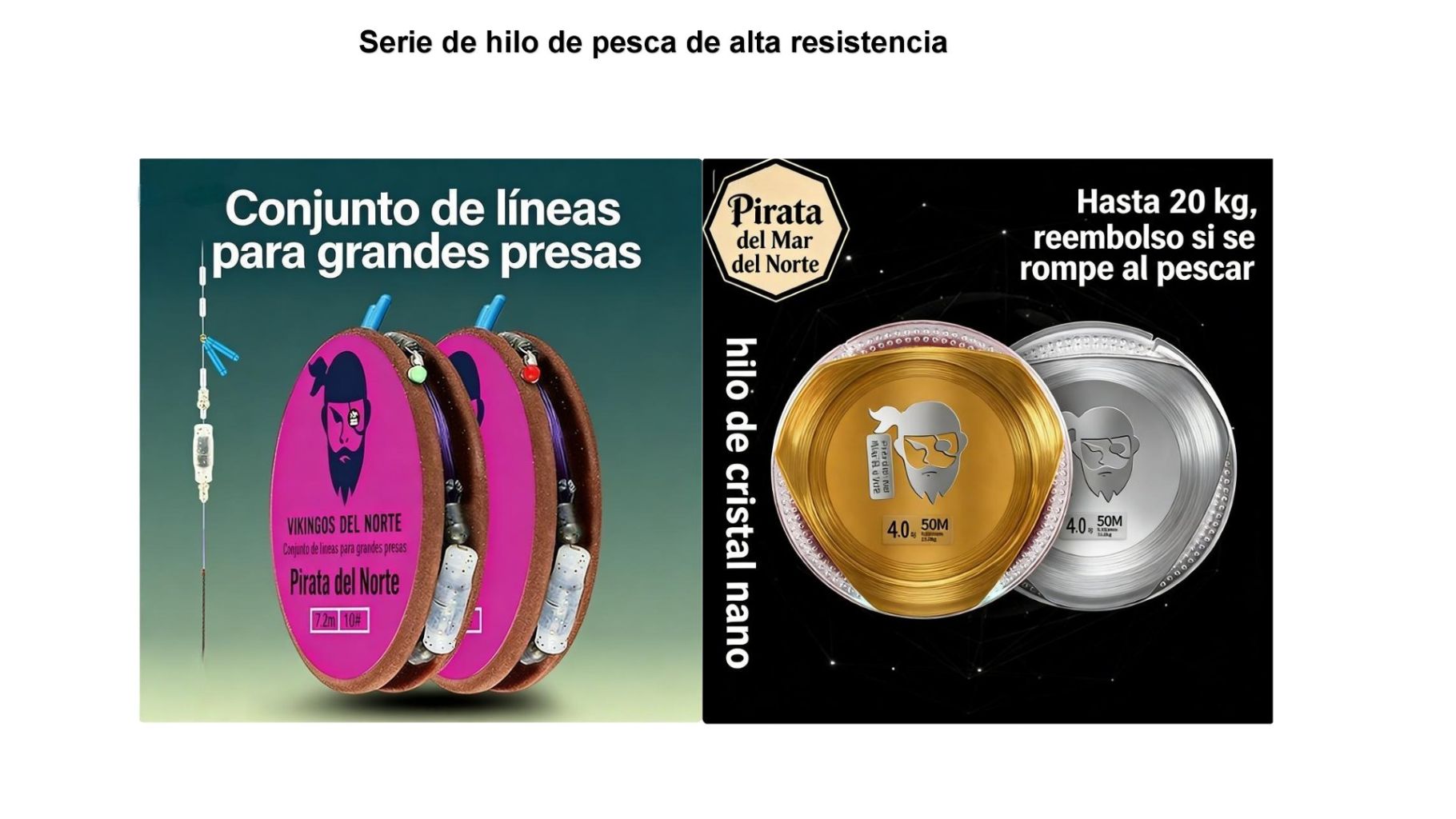 Buccaneer Long-Cast Sea Fishing Ready-Made Rig (with Sinkers) 2