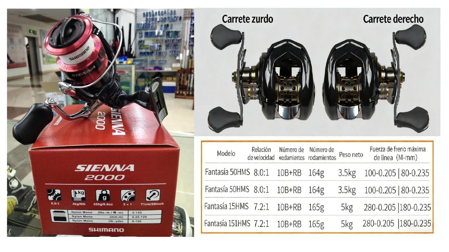LEISURE K7 Magnetic Line-Control Low-Speed Baitcasting Reel (Right-Hand) 4