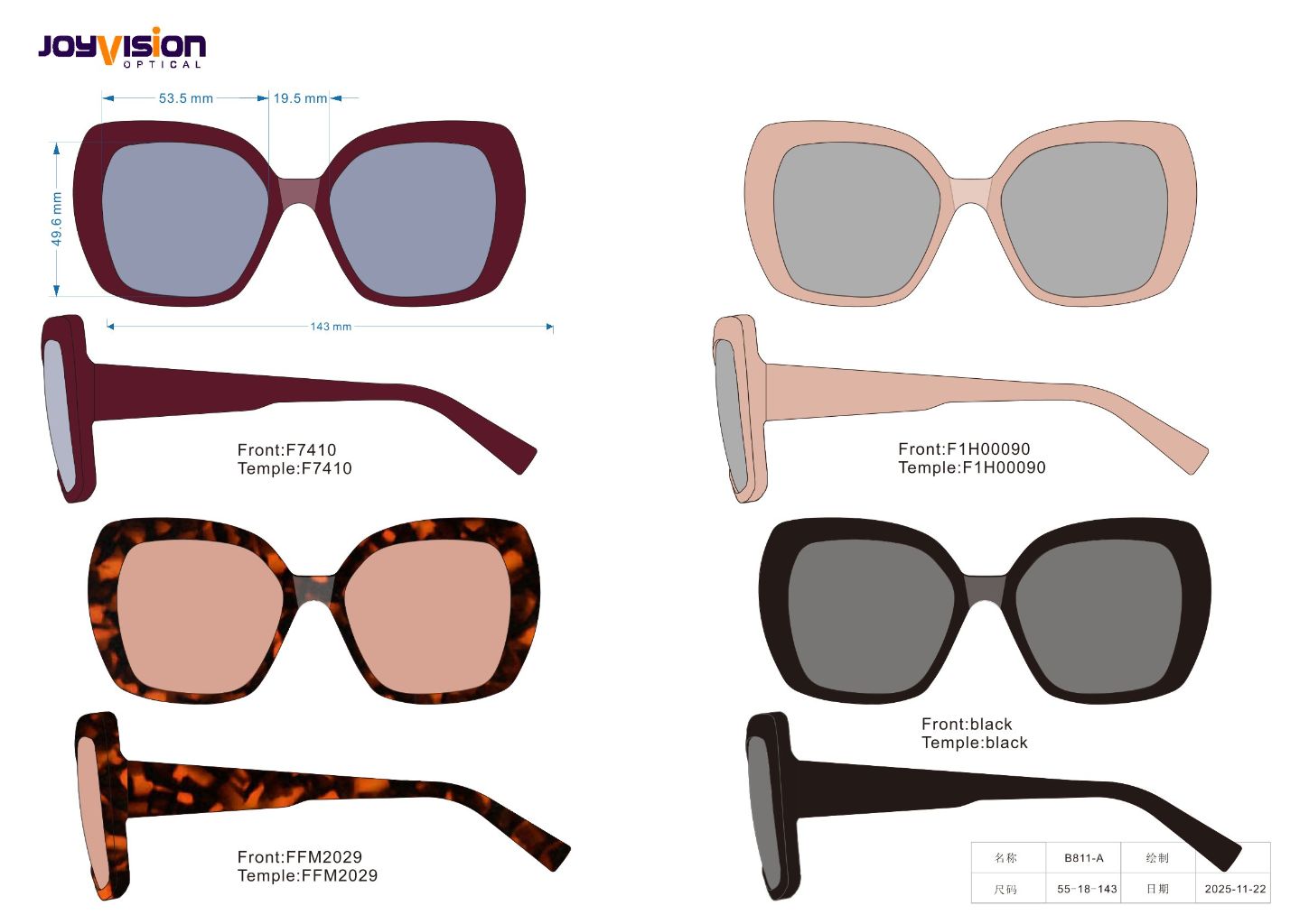 Retro Cat-Eye Sunglasses (Multiple Colors Available) 2