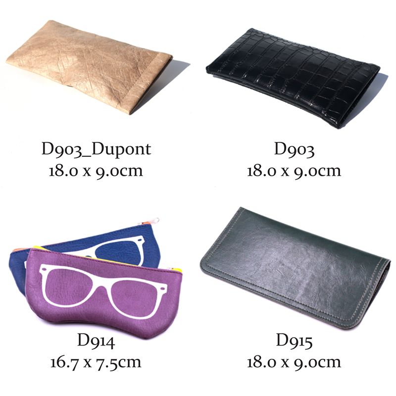 Minimalist Soft Eyewear Pouch (Multiple Colors/Textures Available)