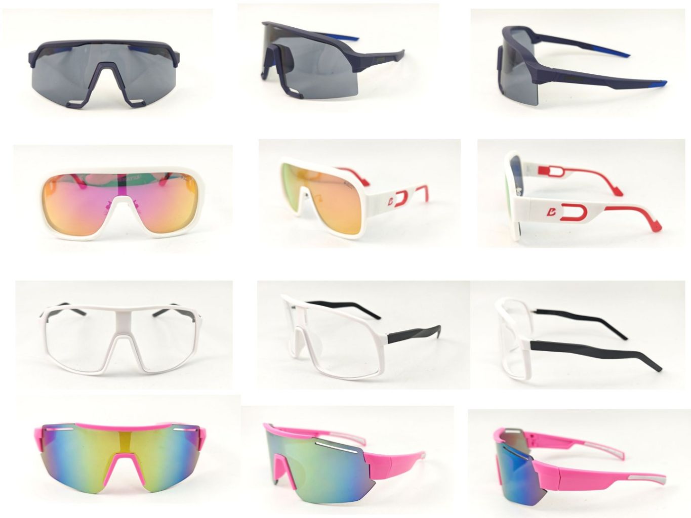 Multicolor Polarized Sports Sunglasses (Customizable Lenses) 5