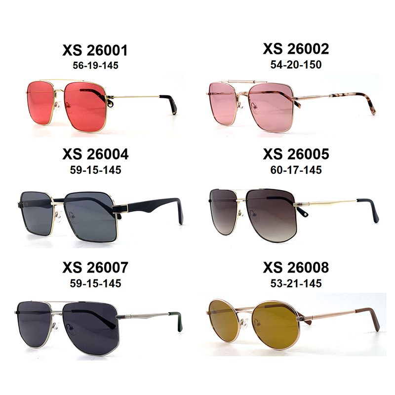 Vintage Square/Pilot Sunglasses (Multiple Colors Available)