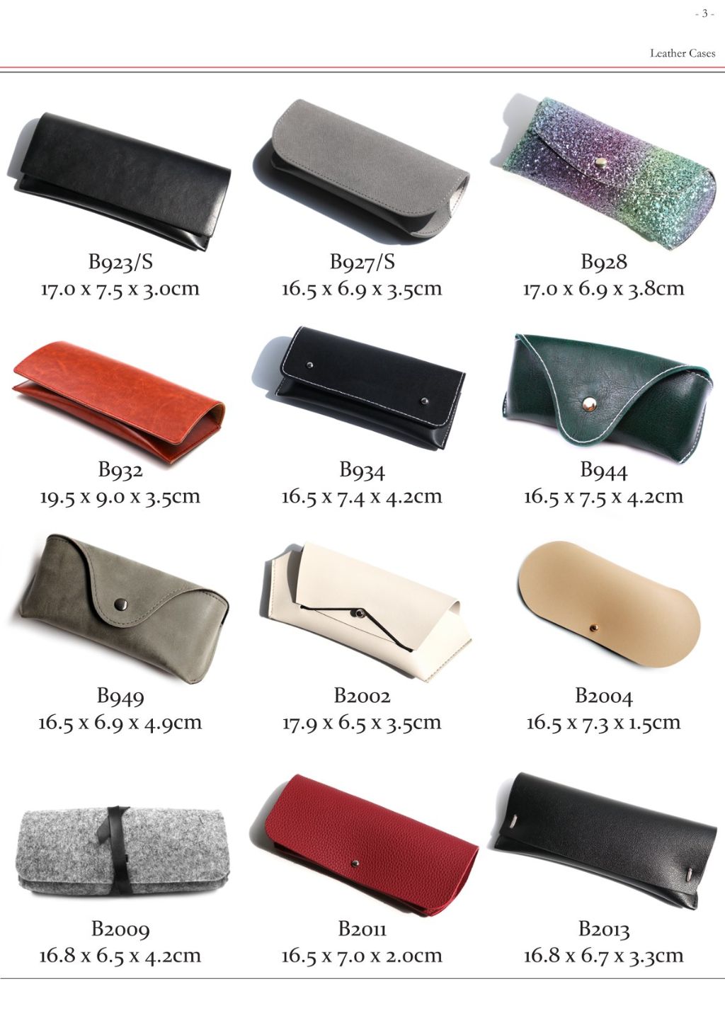 Fashionable Portable Glasses Case (Multiple Styles Available) 3
