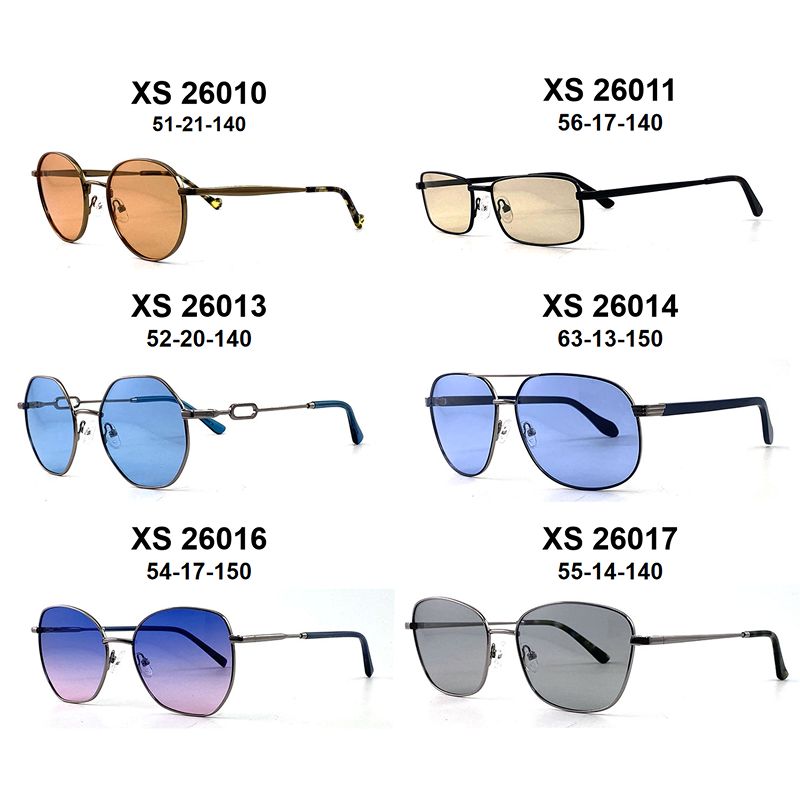 Versatile Vintage Metal Sunglasses (Multiple Styles Available)