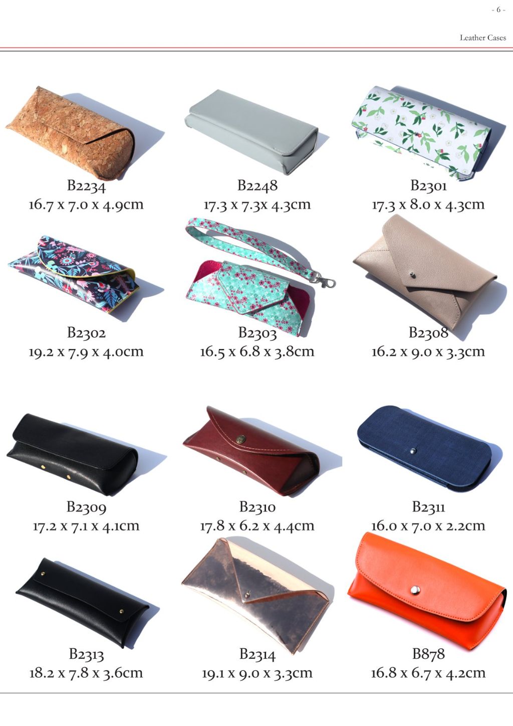 Minimalist Elegant Eyeglass Carry Case (Multiple Styles) 6