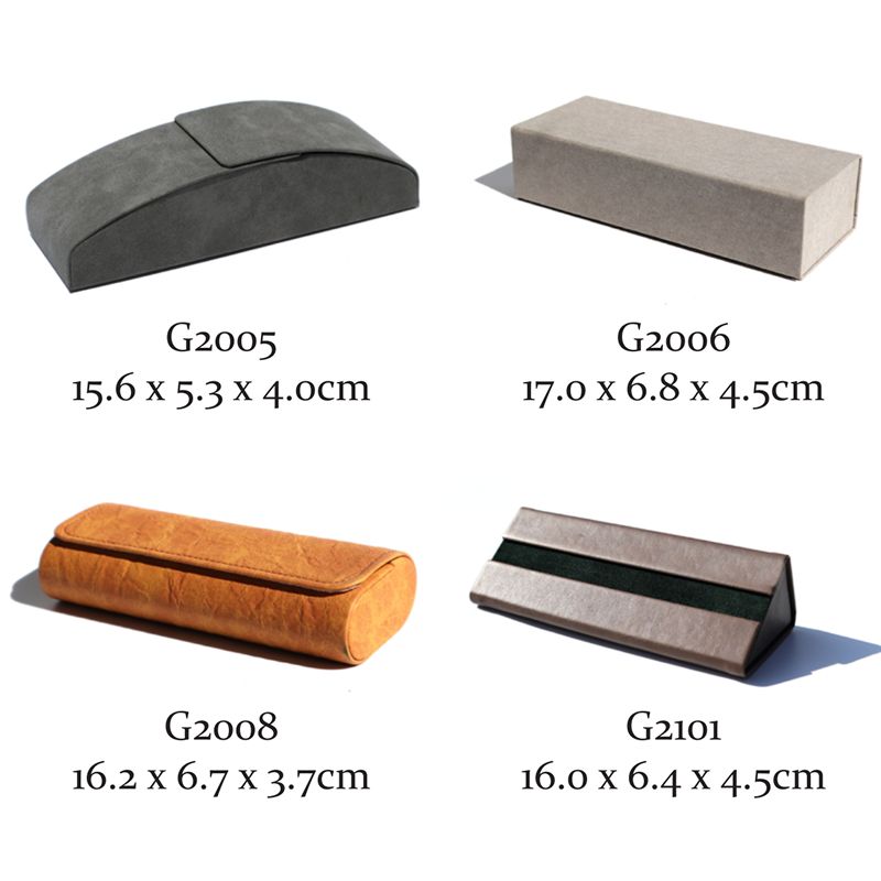 Premium Eyeglass Case (Multiple Styles, Hard and Soft Crush-Resistant)