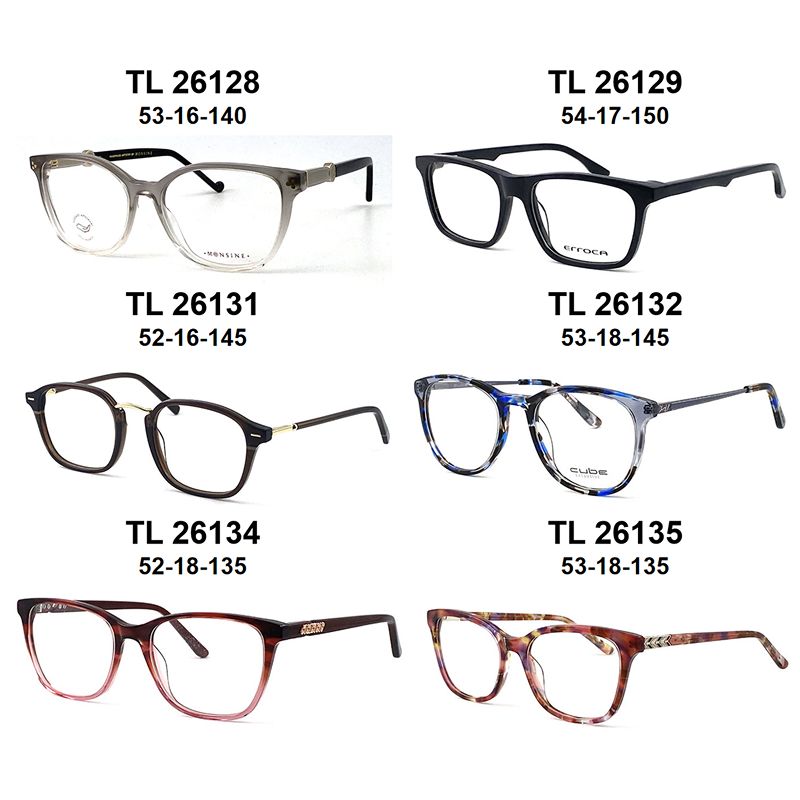 Fashion Retro Lightweight Full-Rim Eyeglass Frames (Multiple Styles Available)