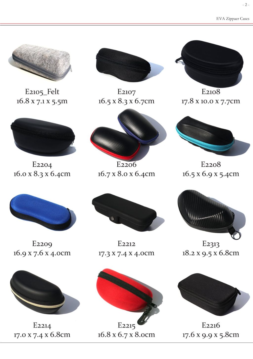 Fashion Hard-Shell Glasses Case (Multiple Options) 3