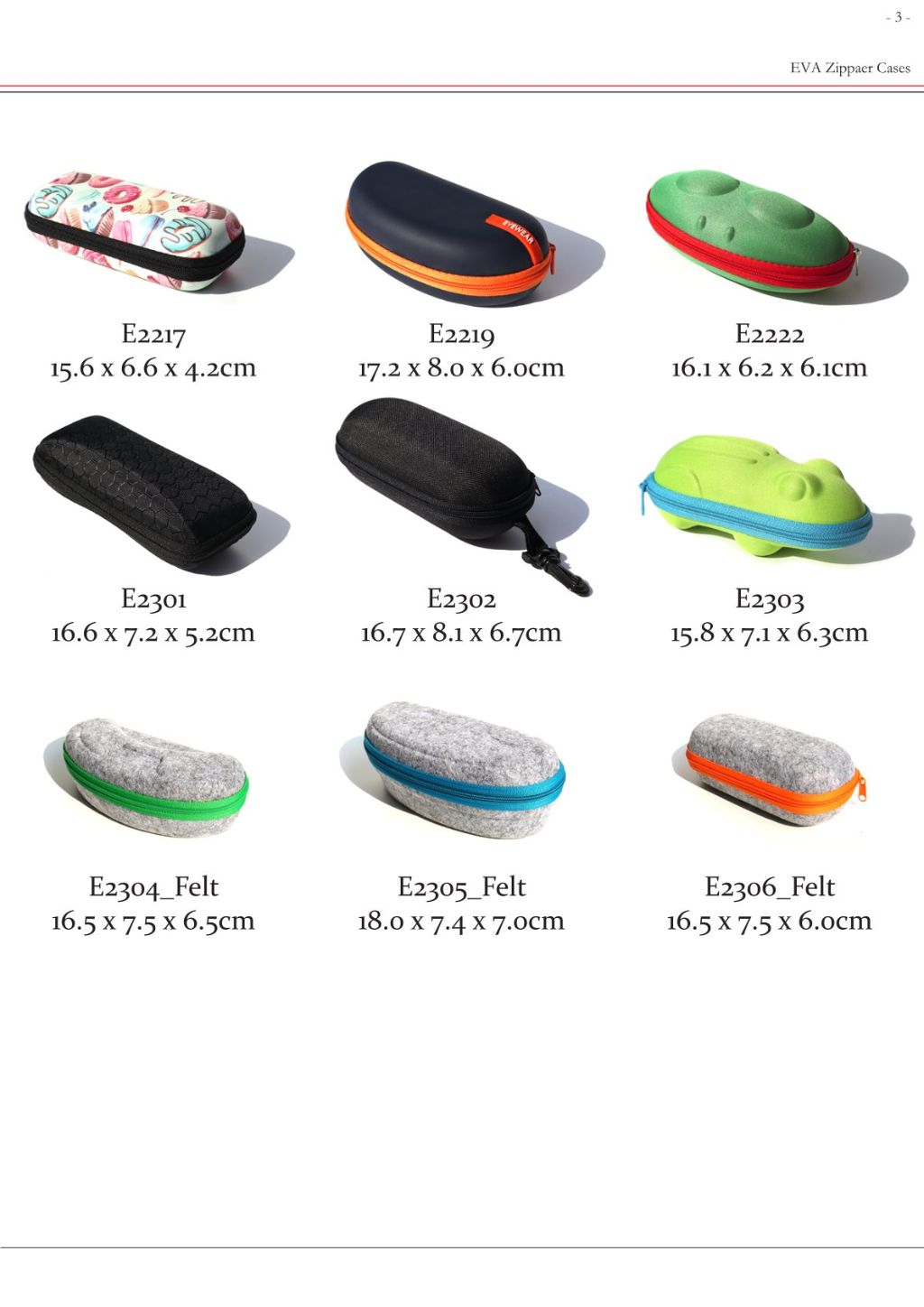 Fashion Hard-Shell Glasses Case (Multiple Options) 4