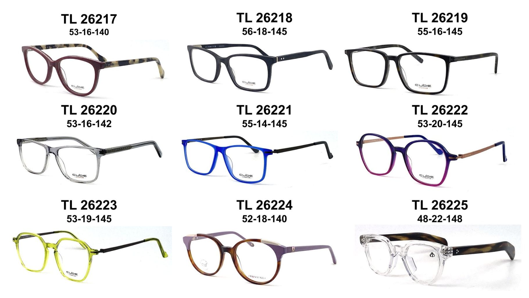 Fashion Retro Unisex Eyeglass Frames (Multiple Styles Available) 5