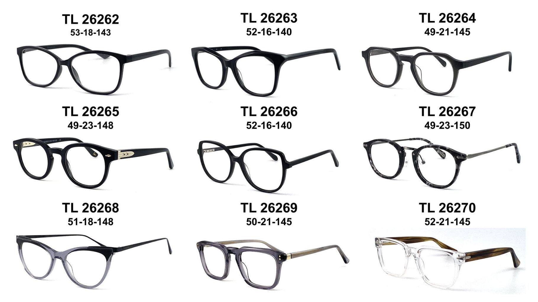 Fashion Retro Unisex Eyeglass Frames (Multiple Styles Available) 10