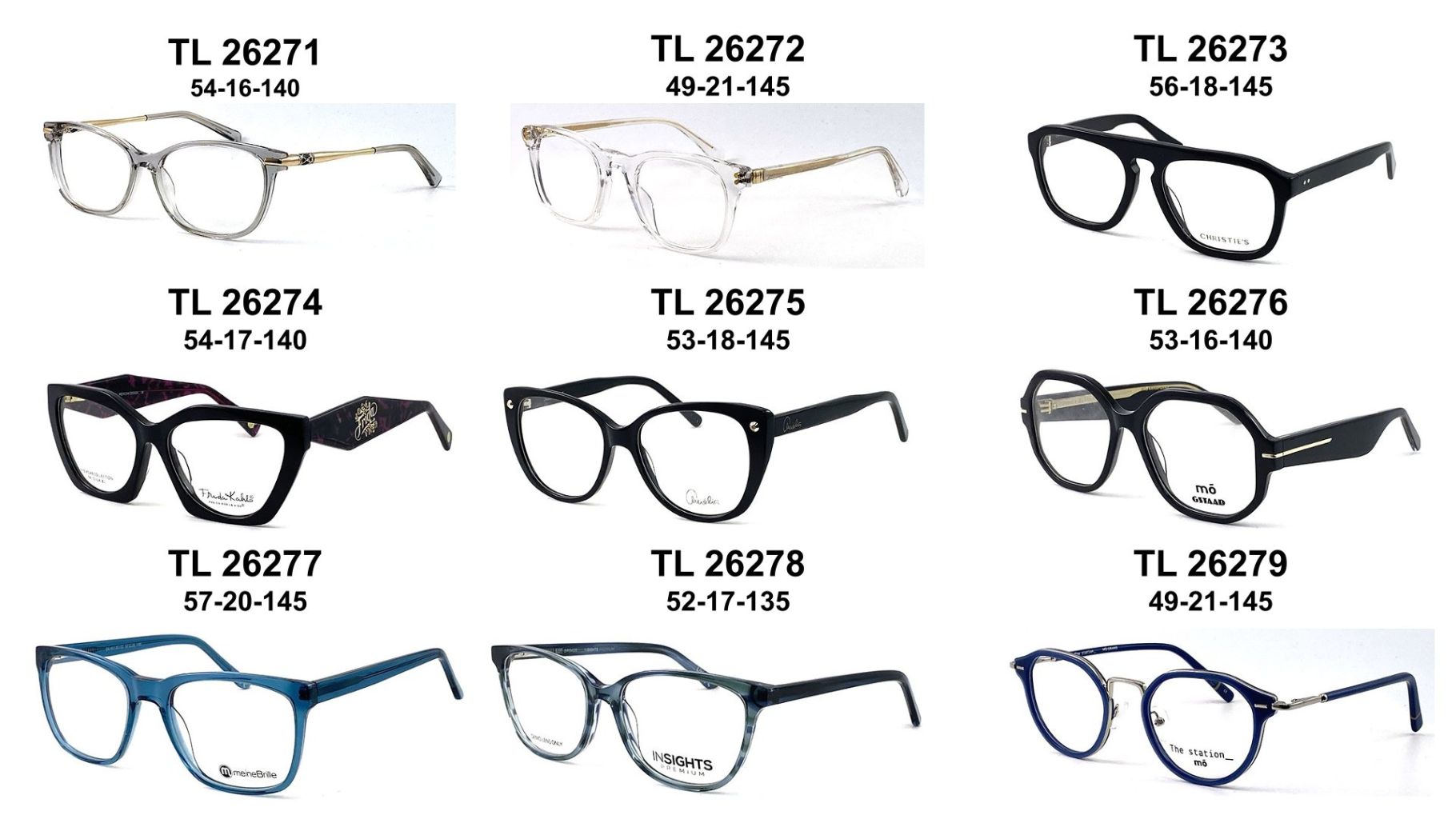 Fashion Retro Unisex Eyeglass Frames (Multiple Styles Available) 11