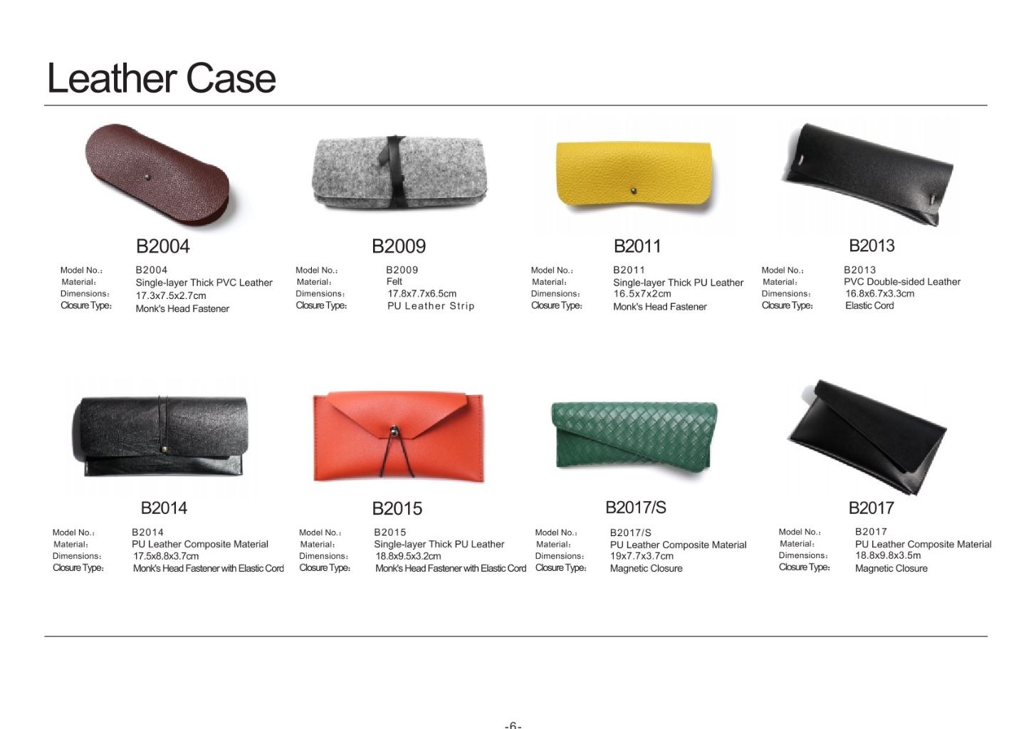 Stylish Portable Sunglasses/Glasses Case with Carabiner 11