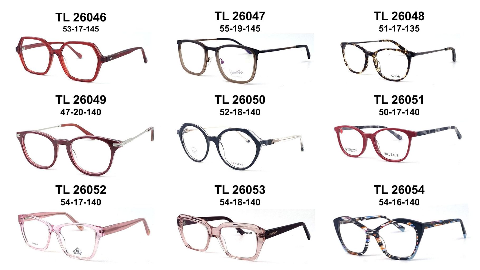 Light Fashion Retro Prescription Frames (Multiple Colors) 7