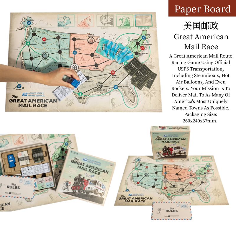 Great American Mail Race (Board Game)