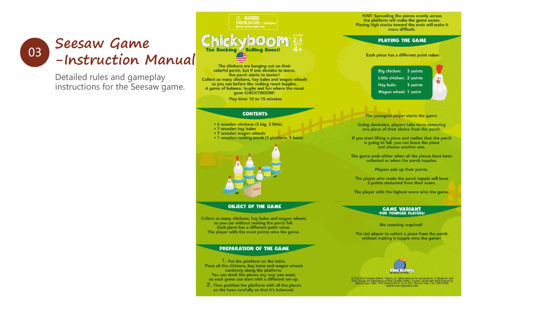 Egg Hunt Penguin Parent-Child Board Game (Wooden Educational Puzzle) 7