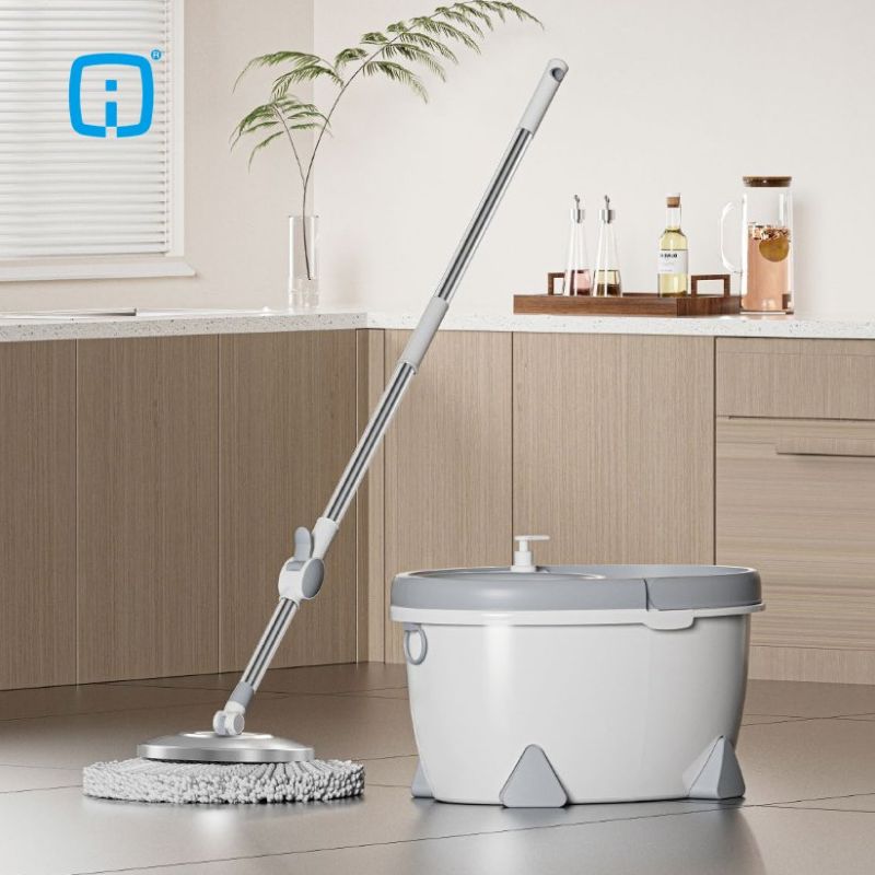 Rotating Hands-Free Mop Bucket Set (Upgraded)
