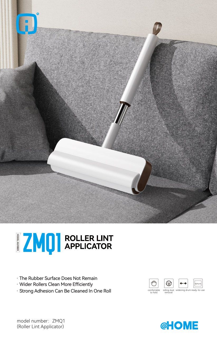 Hands-free Rotating Flat Mop (42cm) 6