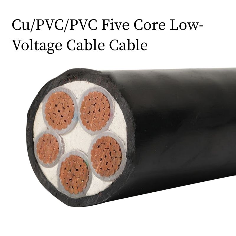 5-core Copper Low Voltage Cable (Cu/PVC/PVC)