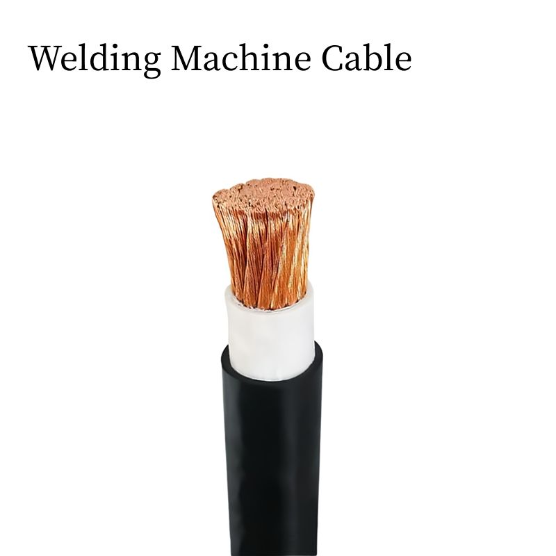 High-Flexibility Welding Cable (Copper Core, Rubber Insulation)