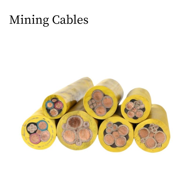 Mining Abrasion-Resistant and Fire-Resistant Cable (Multi-Core Copper Conductor)