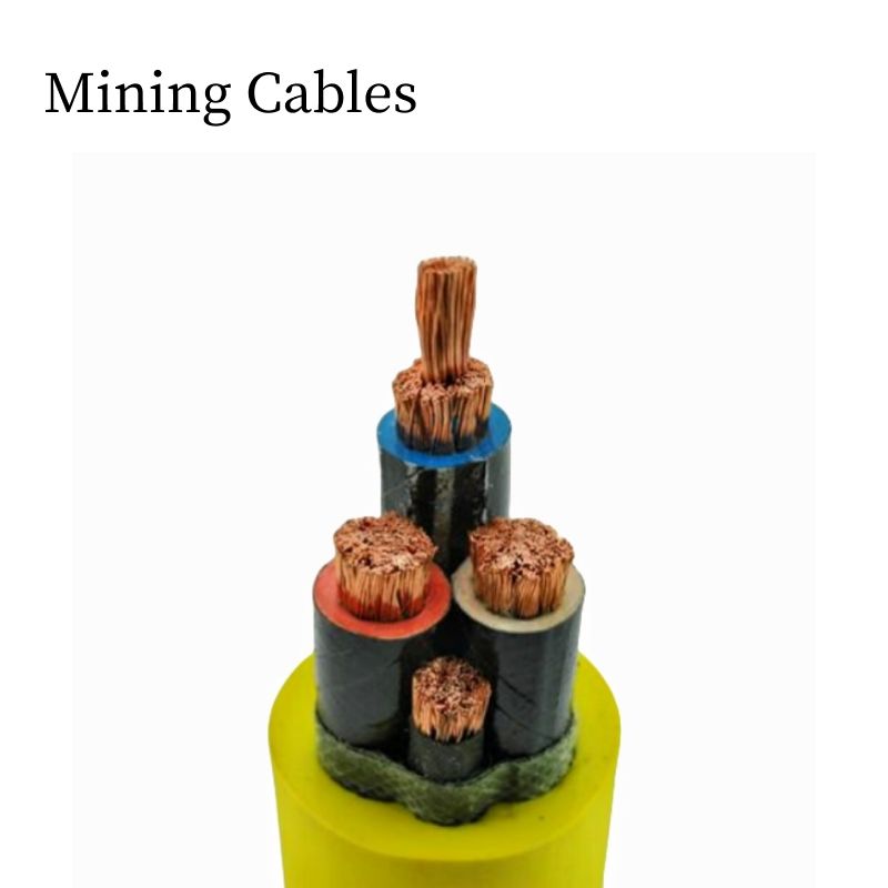 Mining Abrasion-Resistant Multicore Cable (Copper Core)