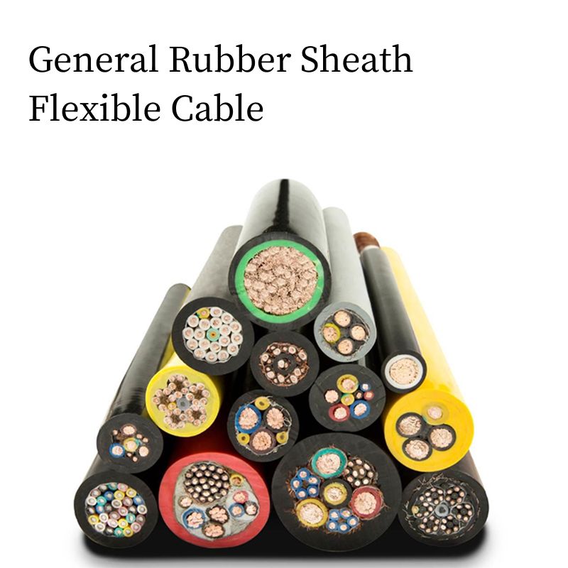 Rubber-Sheathed Flexible Cable (Multi-Core Bend-Resistant Flexible Wire)