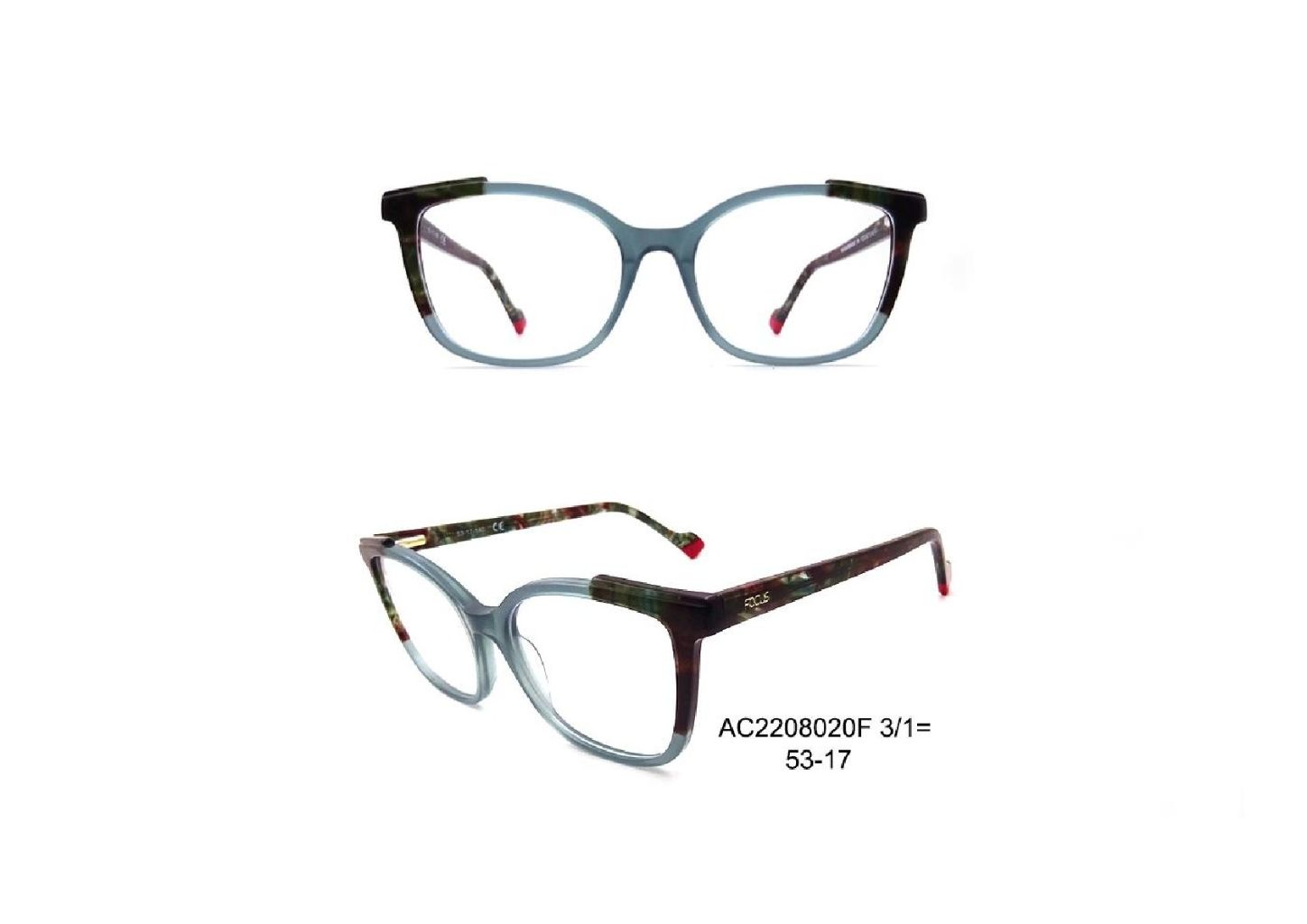 Gradient Cat-Eye Retro Optical Frames (Unisex) 3