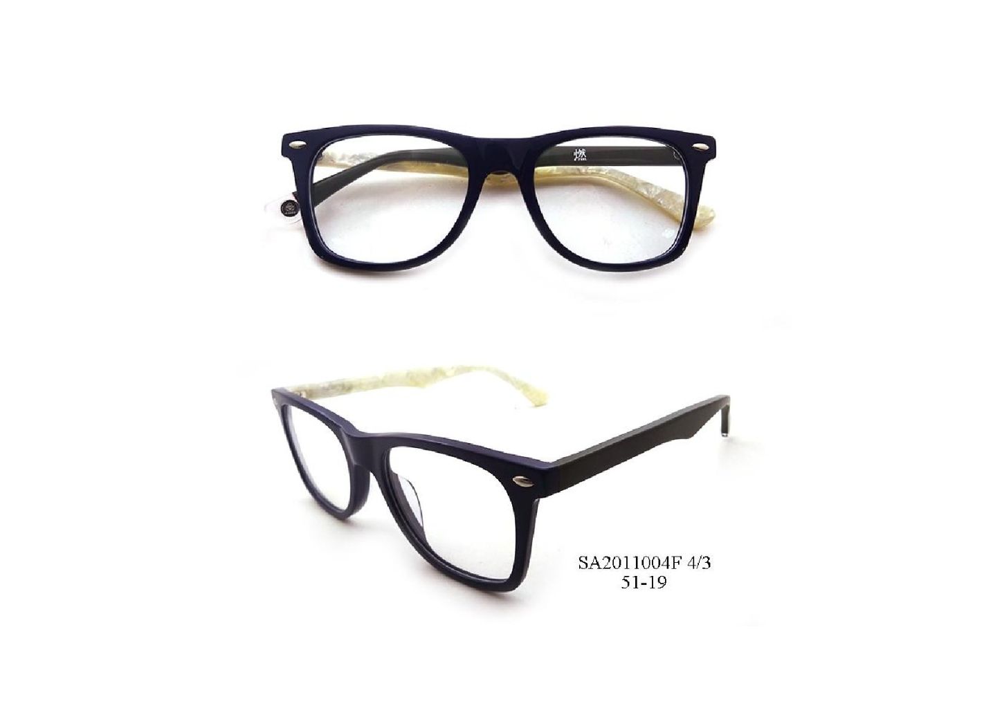 Retro Square Sunglasses (Transparent Frame · Polarized) 10