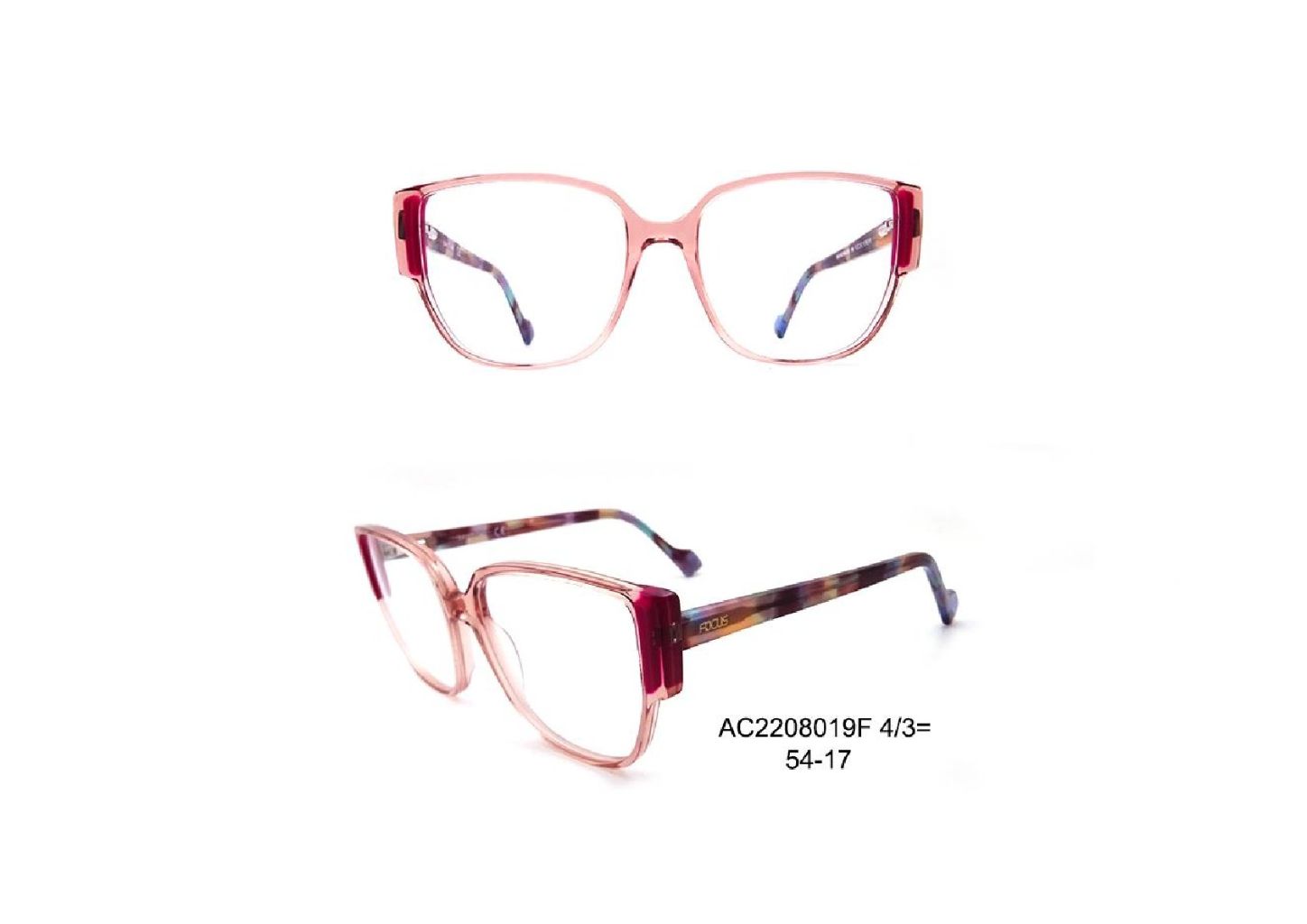 Light-Luxury Vintage Square-Round Protective Optical Frame (Blue Smoke Gradient) 5