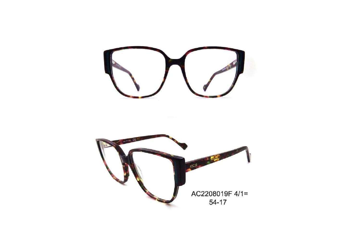 Light-Luxury Vintage Square-Round Protective Optical Frame (Blue Smoke Gradient) 7