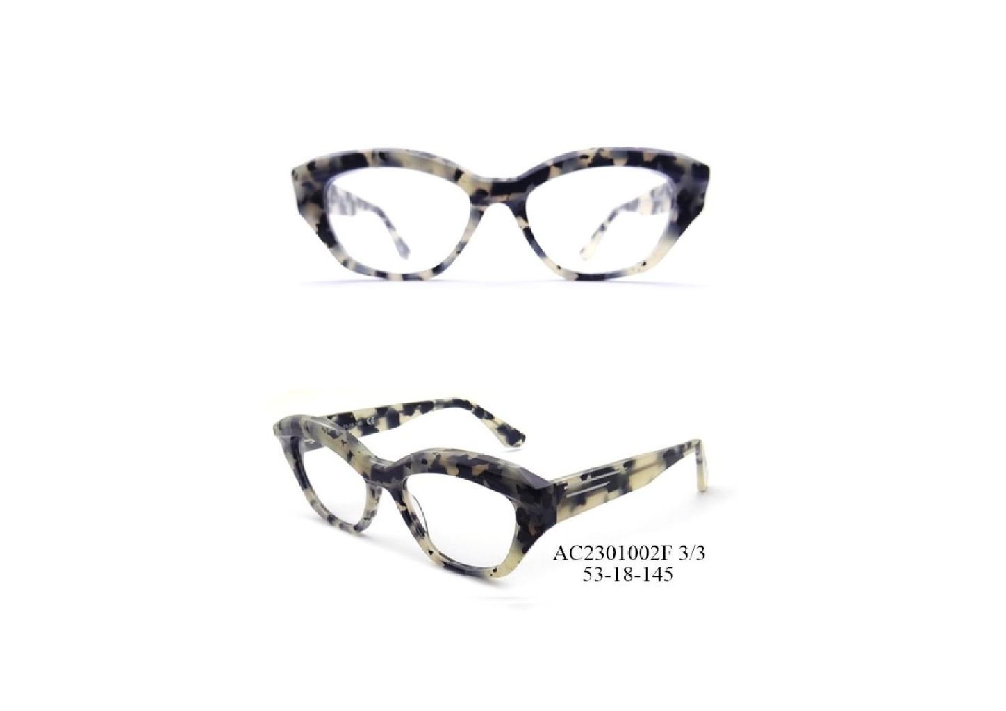 Retro Cat-Eye Leopard Print Optical Frame 2