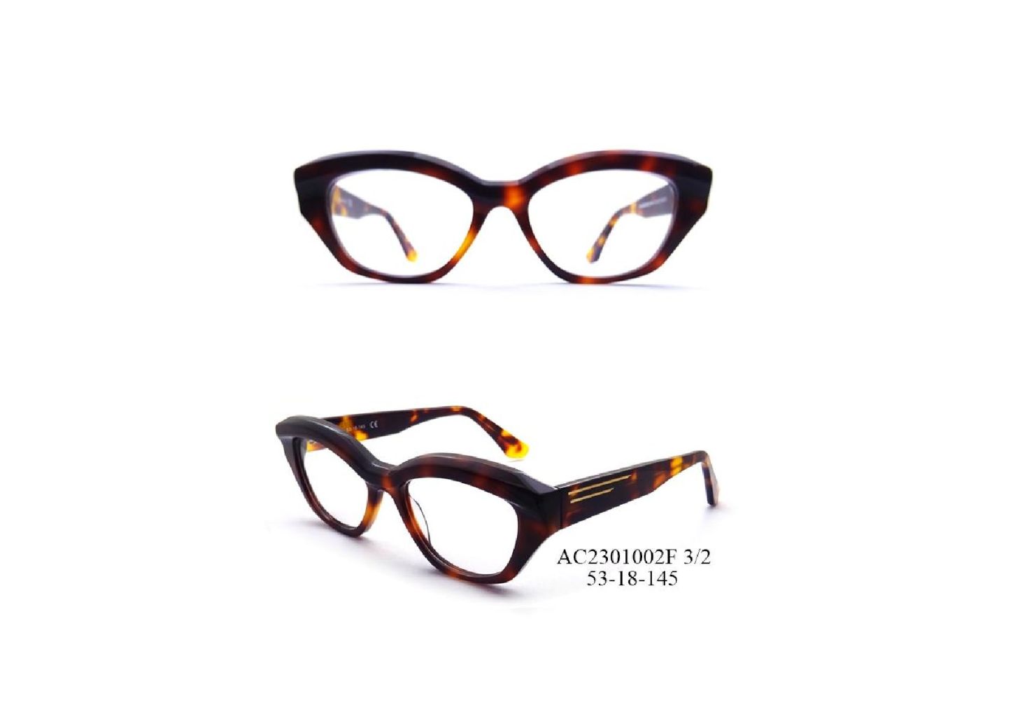 Retro Cat-Eye Leopard Print Optical Frame 3