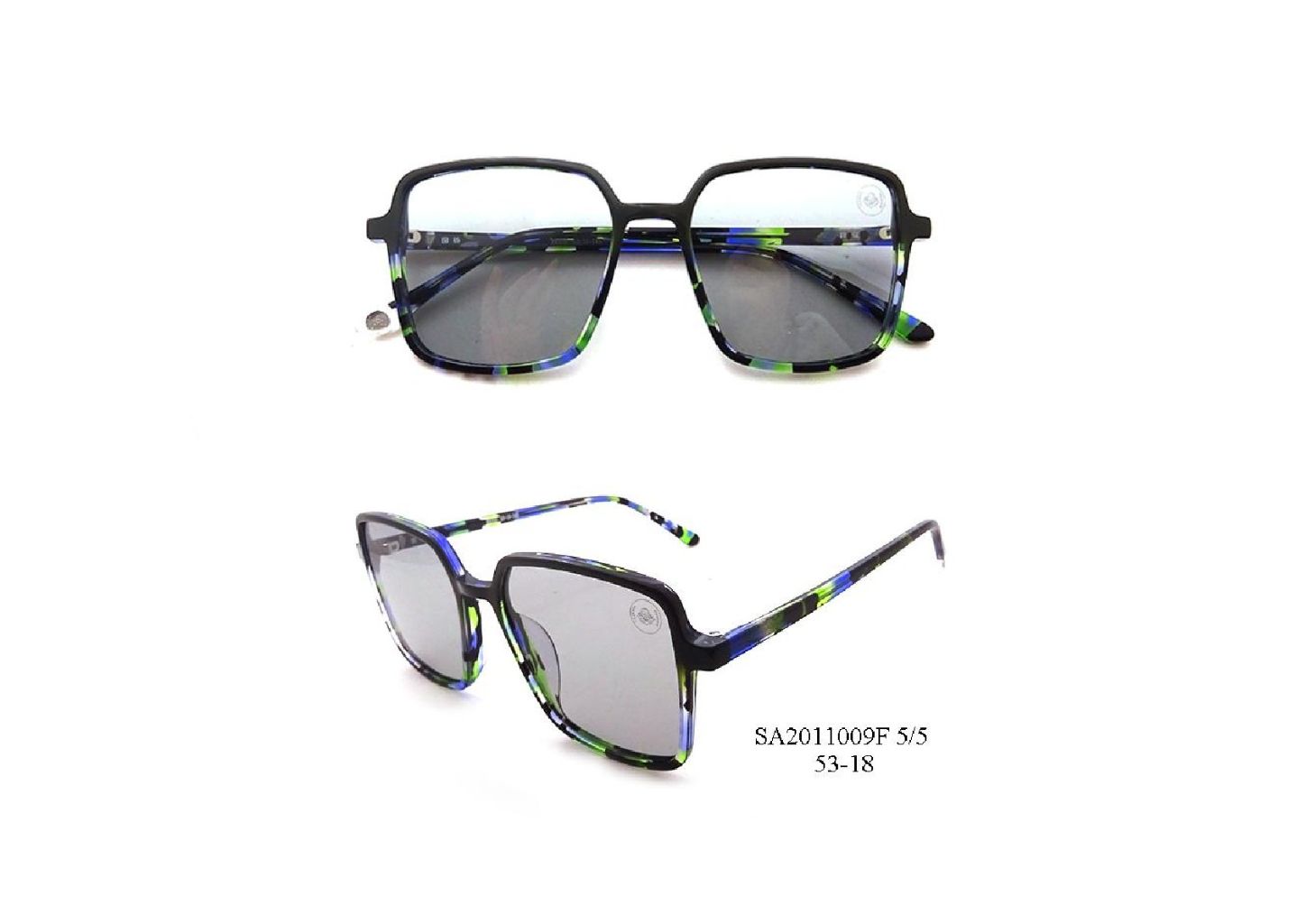 Gradient Round Frame Retro Glasses (Prescription/Blue Light Options) 8