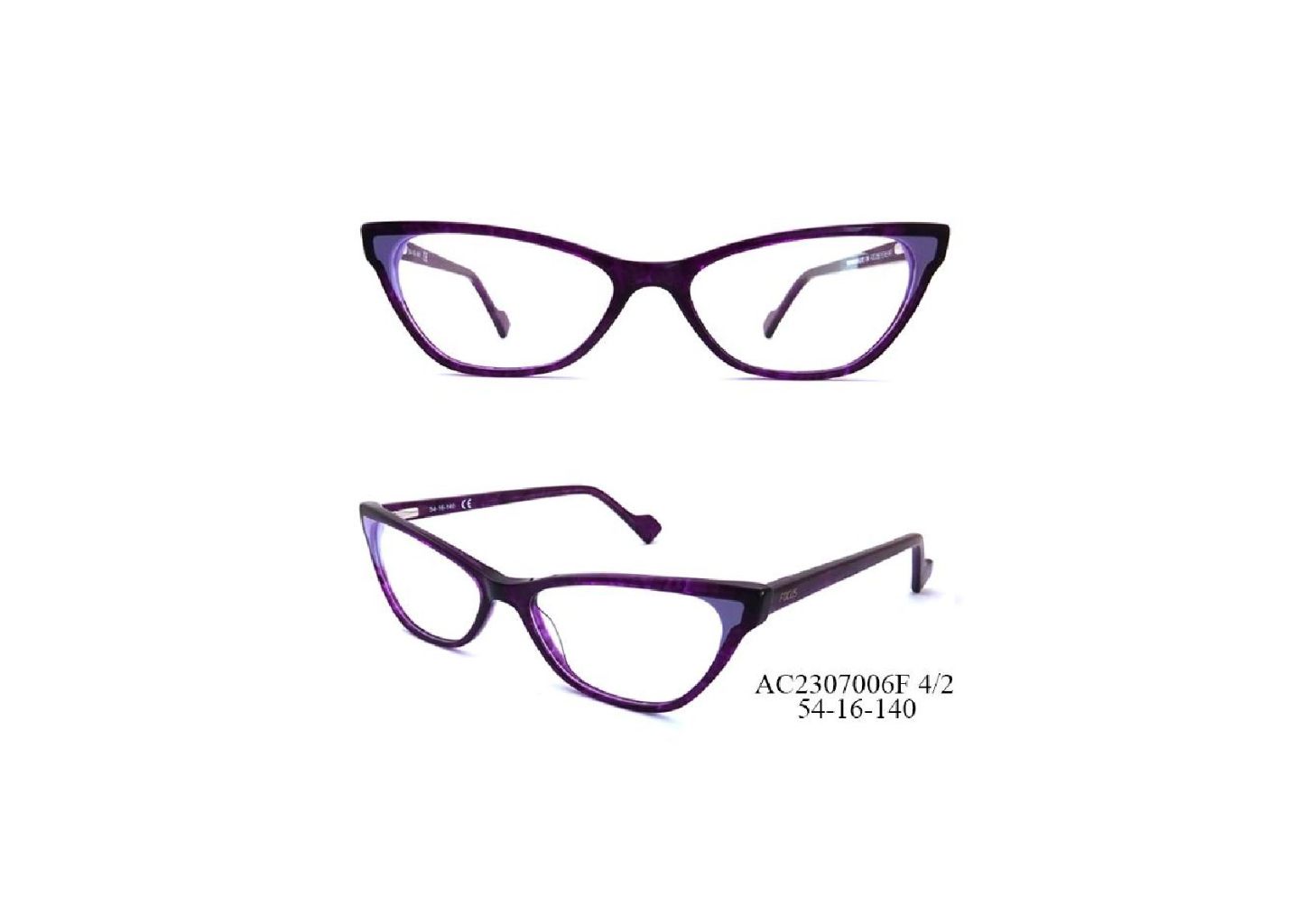 Vintage Cat-Eye Pattern Optical Frame 4
